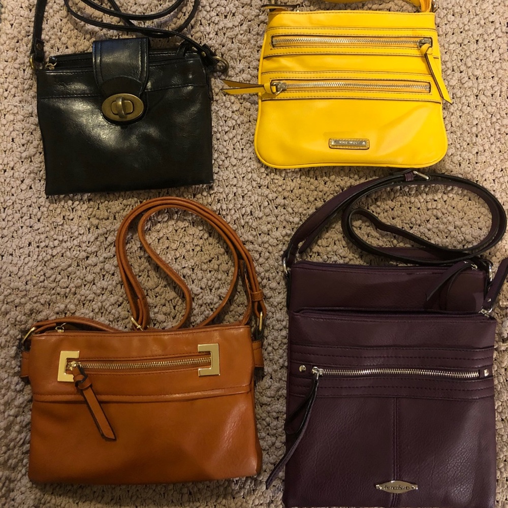 Crossbody purses (Lot of 4)